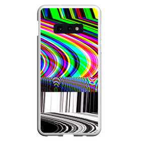 Чехол для Samsung S10E с принтом Psyhodelic style , Силикон | Область печати: задняя сторона чехла, без боковых панелей | abstraction | color | optical | pattern | tie dye | абстракция | краска | краски | линии | оптический | паттерн | полосы | психоделика | узор