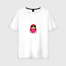 Женская футболка хлопок Oversize с принтом De Way , 100% хлопок | свободный крой, круглый ворот, спущенный рукав, длина до линии бедер
 | knuckles | the way | vrchat | наклз | наклс