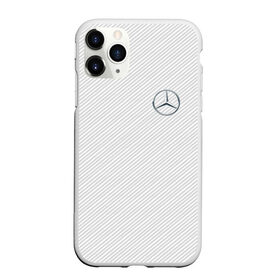 Чехол для iPhone 11 Pro матовый с принтом MERCEDES BENZ CARBON , Силикон |  | amg | mercedes | марка | машины | мерседес