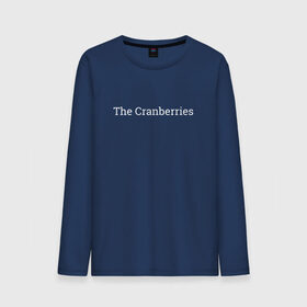 Мужской лонгслив хлопок с принтом The Cranberries , 100% хлопок |  | dolores oriordan | the cranberries