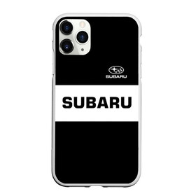 Чехол для iPhone 11 Pro матовый с принтом SUBARU SPORT , Силикон |  | subaru | автомобильные | машины | субару