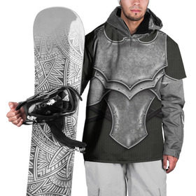 Накидка на куртку 3D с принтом Рыцарь , 100% полиэстер |  | armor | knight | броня | доспехи | кольчуга | костюм | костюм рыцаря | латы | рыцарь