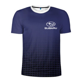 Мужская футболка 3D спортивная с принтом SUBARU SPORT , 100% полиэстер с улучшенными характеристиками | приталенный силуэт, круглая горловина, широкие плечи, сужается к линии бедра | subaru | автомобильные | машины | субару