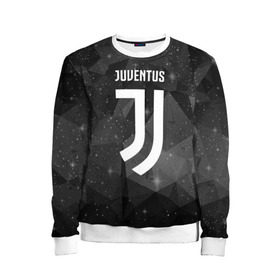 Детский свитшот 3D с принтом Juventus Cosmos , 100% полиэстер | свободная посадка, прямой крой, мягкая тканевая резинка на рукавах и понизу свитшота | football | italia | juve | juventus | logo | sport | арт | италия | лига | лого | спорт | текстура | фк | футбол | футбольный клуб | эмблема | ювентус
