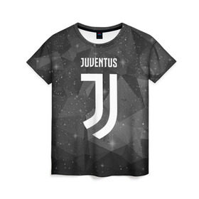 Женская футболка 3D с принтом Juventus Cosmos , 100% полиэфир ( синтетическое хлопкоподобное полотно) | прямой крой, круглый вырез горловины, длина до линии бедер | football | italia | juve | juventus | logo | sport | арт | италия | лига | лого | спорт | текстура | фк | футбол | футбольный клуб | эмблема | ювентус