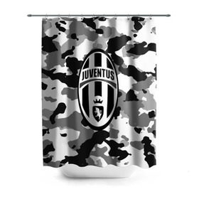 Штора 3D для ванной с принтом FC Juventus Camouflage , 100% полиэстер | плотность материала — 100 г/м2. Стандартный размер — 146 см х 180 см. По верхнему краю — пластиковые люверсы для креплений. В комплекте 10 пластиковых колец | football | italia | juve | juventus | logo | sport | арт | италия | лига | лого | спорт | текстура | фк | футбол | футбольный клуб | эмблема | ювентус