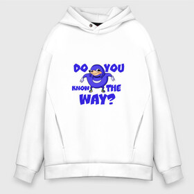 Мужское худи Oversize хлопок с принтом Do you know the way? , френч-терри — 70% хлопок, 30% полиэстер. Мягкий теплый начес внутри —100% хлопок | боковые карманы, эластичные манжеты и нижняя кромка, капюшон на магнитной кнопке | echidna | knuckie | knucklehead | knuckles | knux | rad red | red storm | vr chat | vrchat | воин | войны | вр чат | врчат | ехидна | кнаклз | наклс | соник | супер