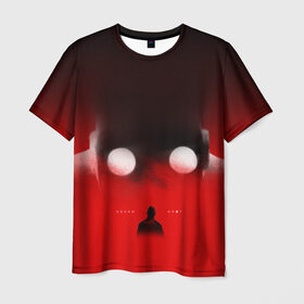 Мужская футболка 3D с принтом Хаски Крот , 100% полиэфир | прямой крой, круглый вырез горловины, длина до линии бедер | rap | дмитрий кузнецов | рэп | рэпер | хаски