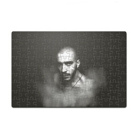 Пазл магнитный 126 элементов с принтом Хаски , полимерный материал с магнитным слоем | 126 деталей, размер изделия —  180*270 мм | Тематика изображения на принте: rap | дмитрий кузнецов | рэп | рэпер | хаски