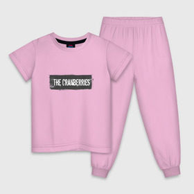 Детская пижама хлопок с принтом The Сranberries , 100% хлопок |  брюки и футболка прямого кроя, без карманов, на брюках мягкая резинка на поясе и по низу штанин
 | cranberries | долорес о риордан | крэнберри