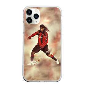 Чехол для iPhone 11 Pro матовый с принтом Ronaldinho , Силикон |  | ronaldinho | роналдиньо | роналдинью | рональдиньо