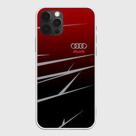 Чехол для iPhone 12 Pro с принтом AUDI  SPORT    , силикон | область печати: задняя сторона чехла, без боковых панелей | audi | ауди | марка | машины