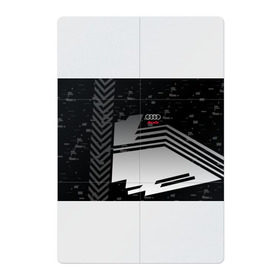 Магнитный плакат 2Х3 с принтом AUDI SPORT , Полимерный материал с магнитным слоем | 6 деталей размером 9*9 см | audi | ауди | марка | машины