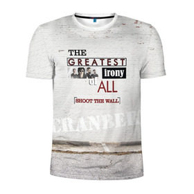 Мужская футболка 3D спортивная с принтом The Cranberries , 100% полиэстер с улучшенными характеристиками | приталенный силуэт, круглая горловина, широкие плечи, сужается к линии бедра | cranberries | долорес о риордан | крэнберри