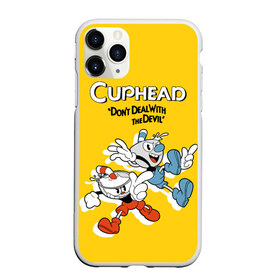 Чехол для iPhone 11 Pro Max матовый с принтом Cuphead , Силикон |  | Тематика изображения на принте: cuphead | капхед | компьтерная игра