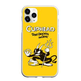 Чехол для iPhone 11 Pro Max матовый с принтом Cuphead , Силикон |  | Тематика изображения на принте: cuphead | капхед | компьтерная игра