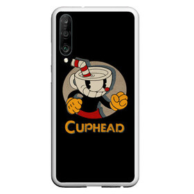 Чехол для Honor P30 с принтом Cuphead , Силикон | Область печати: задняя сторона чехла, без боковых панелей | cuphead | капхед | компьтерная игра