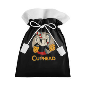 Подарочный 3D мешок с принтом Cuphead , 100% полиэстер | Размер: 29*39 см | cuphead | капхед | компьтерная игра