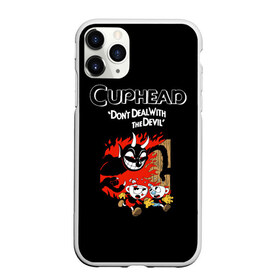 Чехол для iPhone 11 Pro Max матовый с принтом Cuphead , Силикон |  | Тематика изображения на принте: cuphead | капхед | компьтерная игра