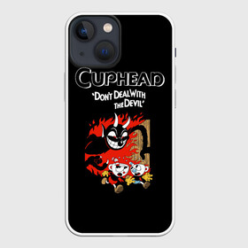 Чехол для iPhone 13 mini с принтом Cuphead ,  |  | cuphead | капхед | компьтерная игра