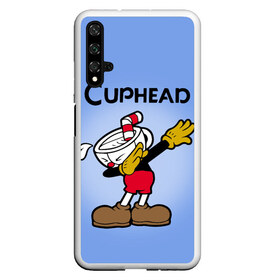 Чехол для Honor 20 с принтом Cuphead , Силикон | Область печати: задняя сторона чехла, без боковых панелей | Тематика изображения на принте: cuphead | капхед | компьтерная игра