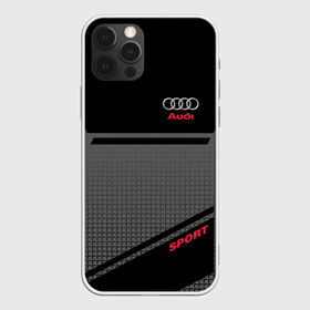 Чехол для iPhone 12 Pro Max с принтом AUDI SPORT , Силикон |  | audi | автомобиль | автомобильные | ауди | машины