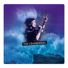 Магнитный плакат 3Х3 с принтом The Cranberries , Полимерный материал с магнитным слоем | 9 деталей размером 9*9 см | cranberries | долорес о риордан | крэнберрис