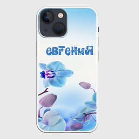 Чехол для iPhone 13 mini с принтом Евгения ,  |  | flower | name | spring | букет | весна | евгения | имена | имя | природа | узор | цветочный | цветы