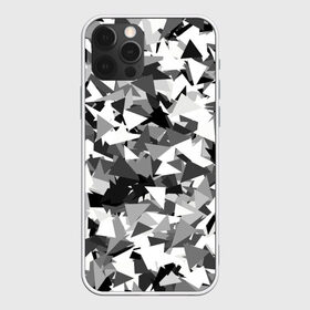 Чехол для iPhone 12 Pro Max с принтом Городской серый камуфляж , Силикон |  | Тематика изображения на принте: армия | геометрический | геометрия | маскировка | милитари | паттерн | текстура | треугольники | чернобелый
