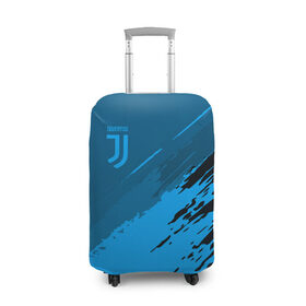 Чехол для чемодана 3D с принтом juventus original 2018 , 86% полиэфир, 14% спандекс | двустороннее нанесение принта, прорези для ручек и колес | football | soccer | ювентус