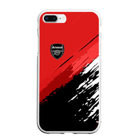 Чехол для iPhone 7Plus/8 Plus матовый с принтом Arsenal 2018 Original , Силикон | Область печати: задняя сторона чехла, без боковых панелей | football | soccer | арсенал