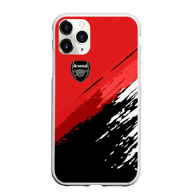 Чехол для iPhone 11 Pro матовый с принтом Arsenal 2018 Original , Силикон |  | football | soccer | арсенал