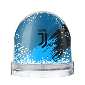 Водяной шар с принтом FC Juventus abstract style , Пластик | Изображение внутри шара печатается на глянцевой фотобумаге с двух сторон | football | soccer | ювентус