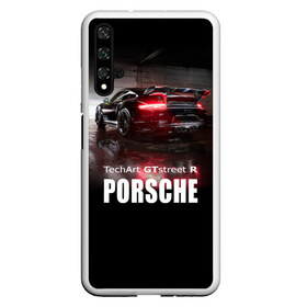 Чехол для Honor 20 с принтом Porsche GTstreet R , Силикон | Область печати: задняя сторона чехла, без боковых панелей | Тематика изображения на принте: auto | porsche 911 | turbo s | авто | автомобиль | машина | спорткар | суперкар | тачка