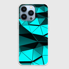 Чехол для iPhone 13 Pro с принтом Metalic collection ,  |  | abstraction | geometry | polygon | абстракция | геометрия | грань | краски | кубик | кубики | линии | мозаика | полигон | разноцветные | ребро | текстура | тени | узор