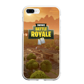 Чехол для iPhone 7Plus/8 Plus матовый с принтом Fortnite Battle Royale , Силикон | Область печати: задняя сторона чехла, без боковых панелей | 99 problem | 99 problems | abstract | battle | black | fortnite | heroes | royale | survival | абстракция | битва | королевская | королей | фартнайт | фортнайт | фортнит | черная