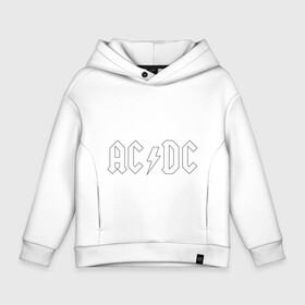 Детское худи Oversize хлопок с принтом AC/DC , френч-терри — 70% хлопок, 30% полиэстер. Мягкий теплый начес внутри —100% хлопок | боковые карманы, эластичные манжеты и нижняя кромка, капюшон на магнитной кнопке | ac dc | acdc | high voltage | ангус | металл | рок | фсвс | эй си ди си | эйсидиси | янг