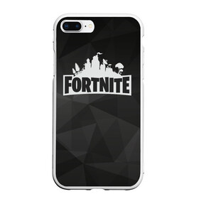 Чехол для iPhone 7Plus/8 Plus матовый с принтом Fortnite Black Abstract , Силикон | Область печати: задняя сторона чехла, без боковых панелей | 99 problem | 99 problems | abstract | battle | black | fortnite | heroes | royale | survival | абстракция | битва | королевская | королей | фартнайт | фортнайт | фортнит | черная