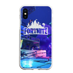 Чехол для iPhone XS Max матовый с принтом Fortnite , Силикон | Область печати: задняя сторона чехла, без боковых панелей | 99 problem | 99 problems | abstract | battle | black | fortnite | heroes | royale | survival | абстракция | битва | королевская | королей | фартнайт | фортнайт | фортнит | черная