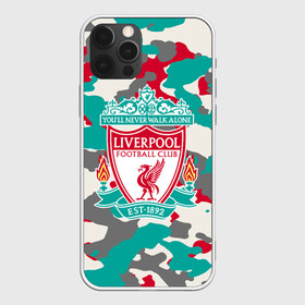 Чехол для iPhone 12 Pro с принтом FC Liverpool  , силикон | область печати: задняя сторона чехла, без боковых панелей | england | football | liverpool fc | logo | sport | англия | арт | камуфляж | ливерпуль | лига | лого | милитари | спорт | текстура | фк | футбол | футбольный клуб | эмблема