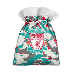 Подарочный 3D мешок с принтом FC Liverpool , 100% полиэстер | Размер: 29*39 см | england | football | liverpool fc | logo | sport | англия | арт | камуфляж | ливерпуль | лига | лого | милитари | спорт | текстура | фк | футбол | футбольный клуб | эмблема