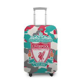 Чехол для чемодана 3D с принтом FC Liverpool , 86% полиэфир, 14% спандекс | двустороннее нанесение принта, прорези для ручек и колес | england | football | liverpool fc | logo | sport | англия | арт | камуфляж | ливерпуль | лига | лого | милитари | спорт | текстура | фк | футбол | футбольный клуб | эмблема