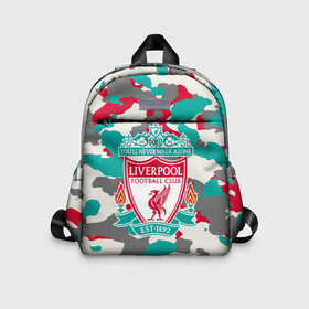 Детский рюкзак 3D с принтом FC Liverpool  , 100% полиэстер | лямки с регулируемой длиной, сверху петелька, чтобы рюкзак можно было повесить на вешалку. Основное отделение закрывается на молнию, как и внешний карман. Внутри дополнительный карман. По бокам два дополнительных кармашка | Тематика изображения на принте: england | football | liverpool fc | logo | sport | англия | арт | камуфляж | ливерпуль | лига | лого | милитари | спорт | текстура | фк | футбол | футбольный клуб | эмблема