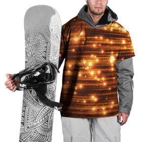 Накидка на куртку 3D с принтом Огоньки , 100% полиэстер |  | Тематика изображения на принте: кометы | космос | метеорит | огоньки | свет | яркий