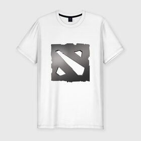 Мужская футболка премиум с принтом Dota 2 - Black design 2018 , 92% хлопок, 8% лайкра | приталенный силуэт, круглый вырез ворота, длина до линии бедра, короткий рукав | 0x000000123 | dota | dota2 | steam | дота | стим