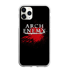 Чехол для iPhone 11 Pro Max матовый с принтом Arch Enemy , Силикон |  | arch enemy | band | blood | metal | music | rock | атрибутика | группа | кровь | метал | музыка | рок