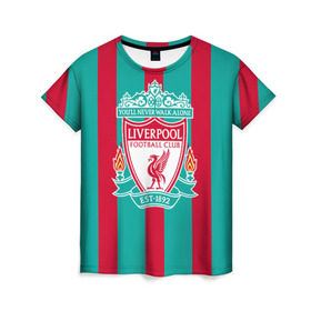 Женская футболка 3D с принтом Liverpool FC , 100% полиэфир ( синтетическое хлопкоподобное полотно) | прямой крой, круглый вырез горловины, длина до линии бедер | england | football | liverpool fc | logo | sport | англия | арт | ливерпуль | лига | лого | спорт | текстура | фк | футбол | футбольный клуб | эмблема