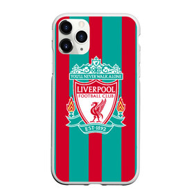 Чехол для iPhone 11 Pro Max матовый с принтом Liverpool FC , Силикон |  | england | football | liverpool fc | logo | sport | англия | арт | ливерпуль | лига | лого | спорт | текстура | фк | футбол | футбольный клуб | эмблема