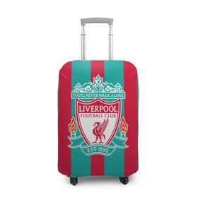 Чехол для чемодана 3D с принтом Liverpool FC , 86% полиэфир, 14% спандекс | двустороннее нанесение принта, прорези для ручек и колес | england | football | liverpool fc | logo | sport | англия | арт | ливерпуль | лига | лого | спорт | текстура | фк | футбол | футбольный клуб | эмблема
