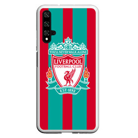 Чехол для Honor 20 с принтом Liverpool FC , Силикон | Область печати: задняя сторона чехла, без боковых панелей | england | football | liverpool fc | logo | sport | англия | арт | ливерпуль | лига | лого | спорт | текстура | фк | футбол | футбольный клуб | эмблема